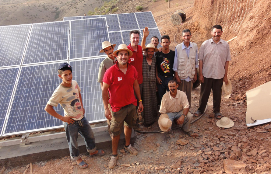 IBC SOLAR provides training for PV installers in Morocco